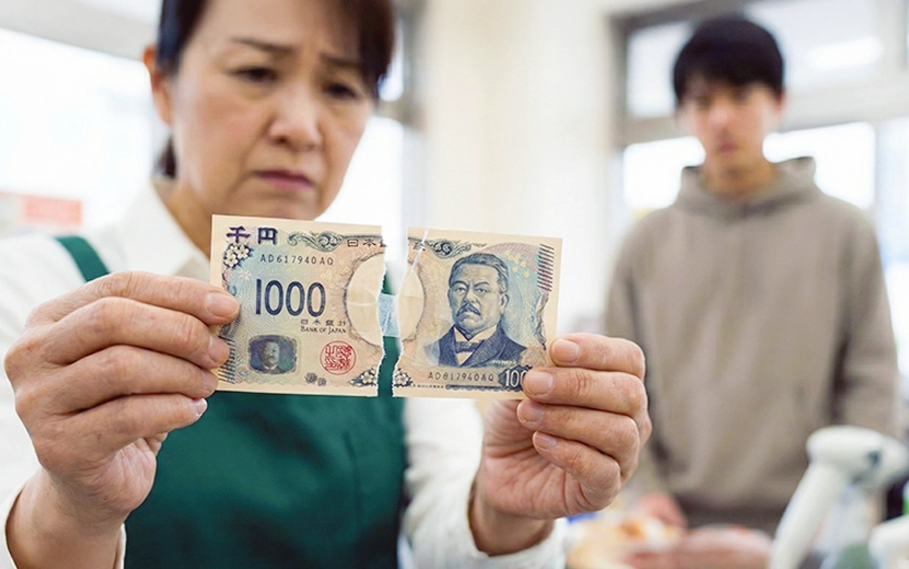 「破れたお札」はいくらになる？ 日銀の交換基準と店舗レジでの対応マニュアル