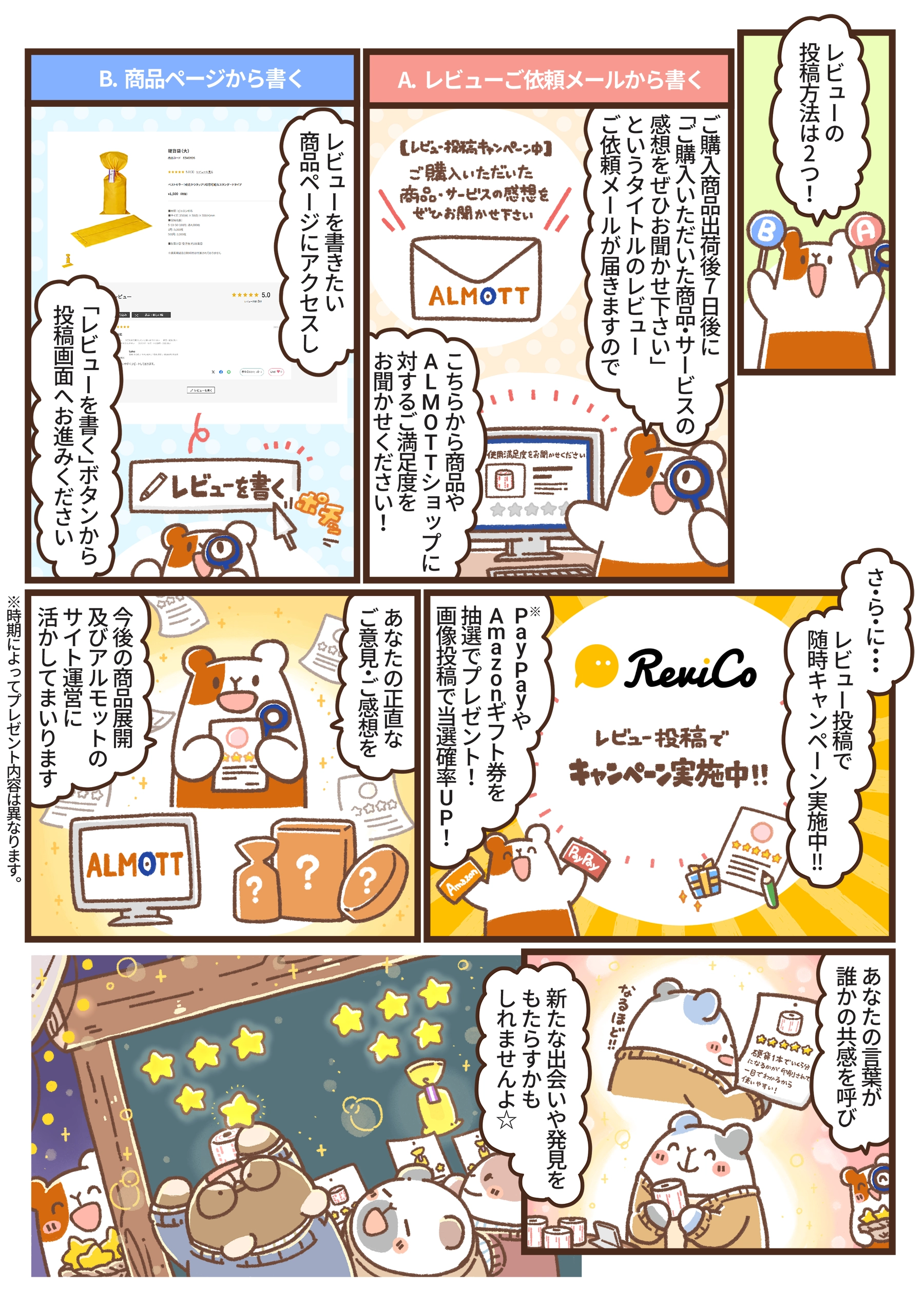 隣のアルモットくん！ 第27話 レビューを書いてみませんか？　漫画