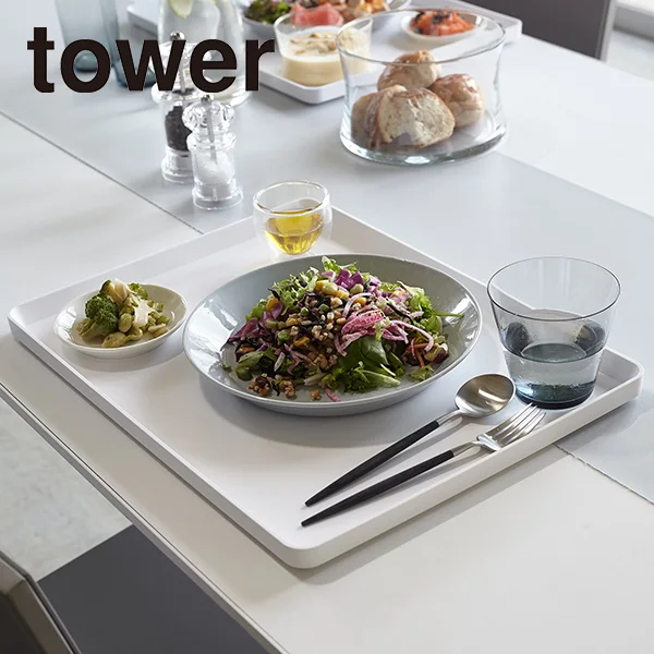 【tower】トレー タワー (ホワイト),EZA74742,4294,4903208042949