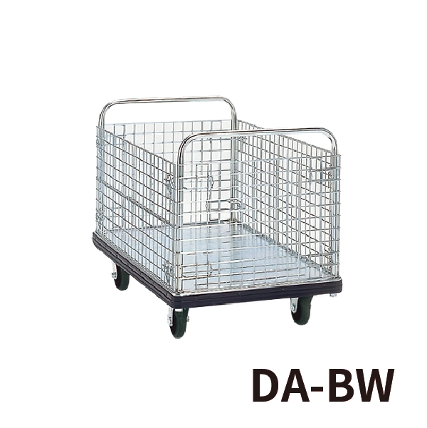 【DANDY】スチール製台車 DA-BW <カゴ台車/標準タイプ>