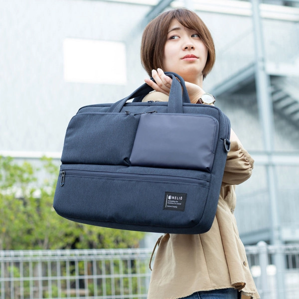 カジュアルPCバッグ ネイビー BAG-CA10NV