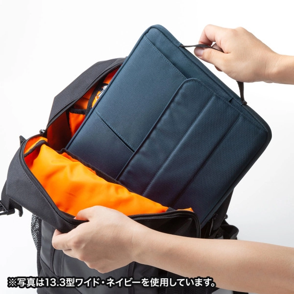 カジュアルPCインナーケース(11.6型ワイド) ブラック IN-CA11BK