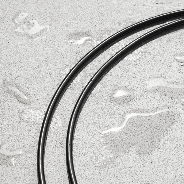 屋外用防水カテゴリ6A LANケーブル KB-T6AWP-20BK