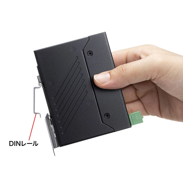 産業用ギガスイッチングハブ(高耐久/8ポート) LAN-GIGAFA804