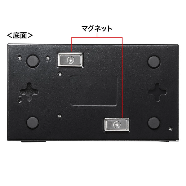 Giga対応スイッチングハブ(5ポート) ループ検知機能つき LAN-GIGAH5L