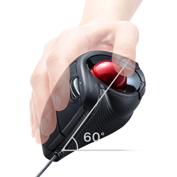 有線エルゴトラックボール MA-TB177BK