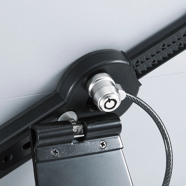 タブレット汎用セキュリティ10～13インチ対応(eセキュリティ・ブラック) SLE-31STB13BK