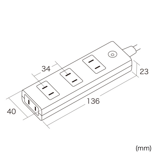 雷ガードタップ TAP-SP2114MG-2WN