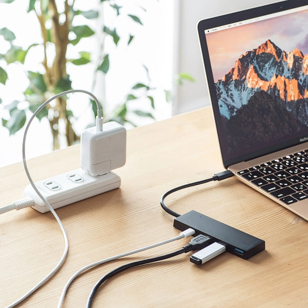 USB Type C ハブ USB-3TCH8BK