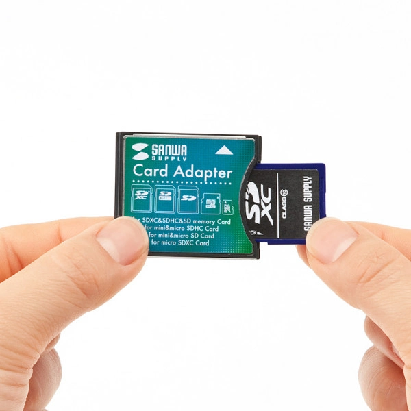 SDXC用CF変換アダプタ ADR-SDCF2