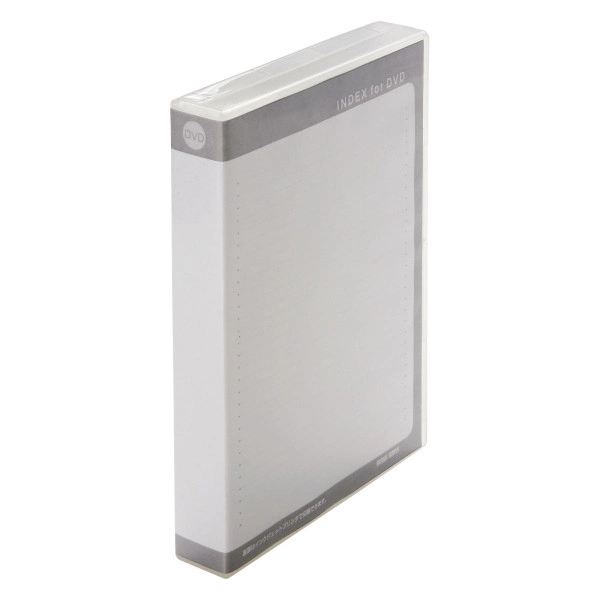 DVDトールケース（12枚収納・3枚セット・クリア） DVD-TW12-03CLN