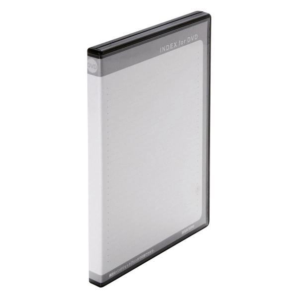 DVDトールケース（4枚収納・10枚セット・ブラック） DVD-TN4-10BKN