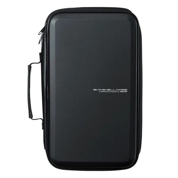ブルーレイディスク対応セミハードケース（104枚収納・ブラック） FCD-WLBD104BK