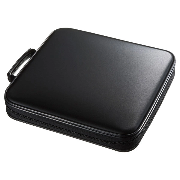 DVD・CDセミハードケース（160枚収納・ブラック） FCD-WL160BK