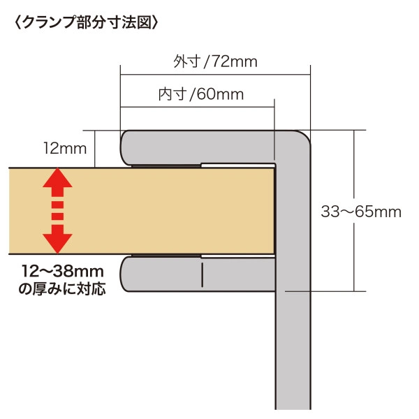 回転式ヘッドホンフック（ホワイト） PDA-STN18W