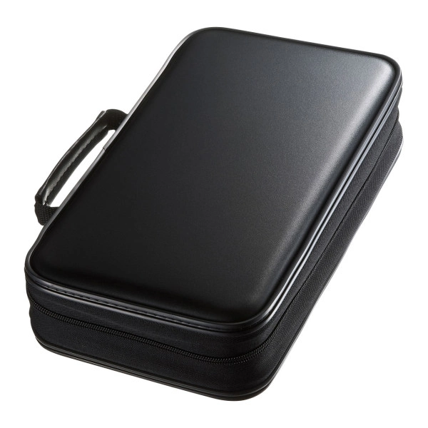 ブルーレイディスク対応セミハードケース（96枚収納・ブラック） FCD-WLBD96BK