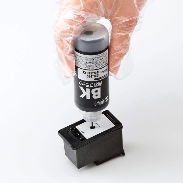 詰め替えインク（顔料ブラック・60ml） INK-C340B60S