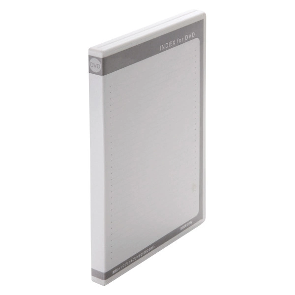 DVDトールケース（1枚収納・10枚セット・ホワイト） DVD-TN1-10WN