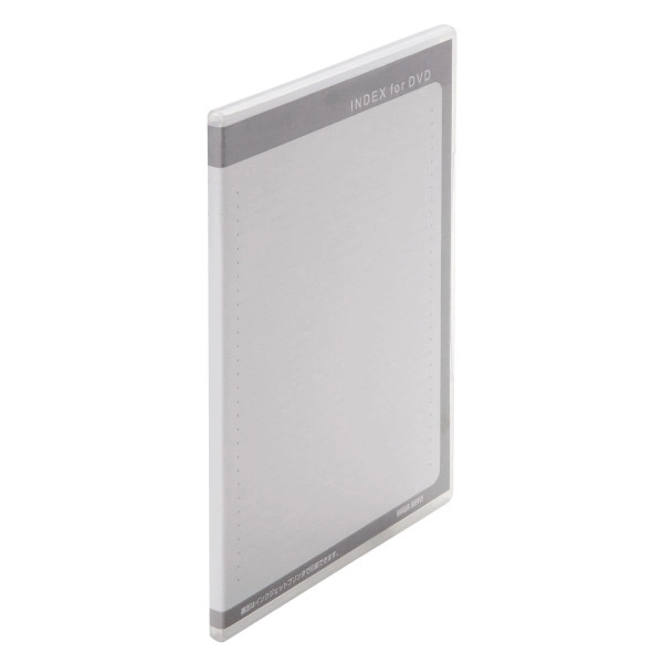 スリムDVDトールケース（2枚収納・10枚セット・クリア） DVD-TU2-10CLN