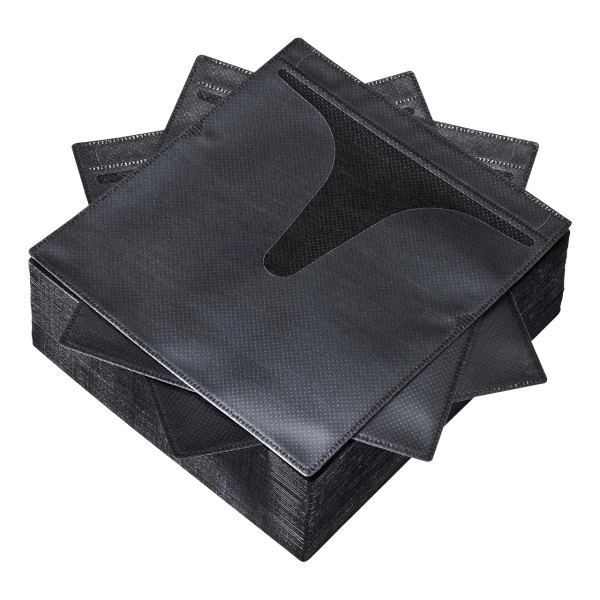 DVD・CD不織布ケース（100枚入り・ブラック） FCD-FN100BKN