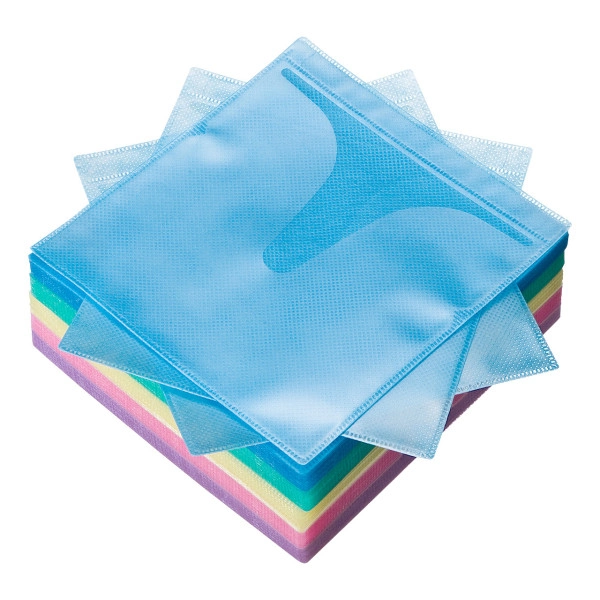 DVD・CD不織布ケース（100枚入り・5色ミックス） FCD-FN100MXN