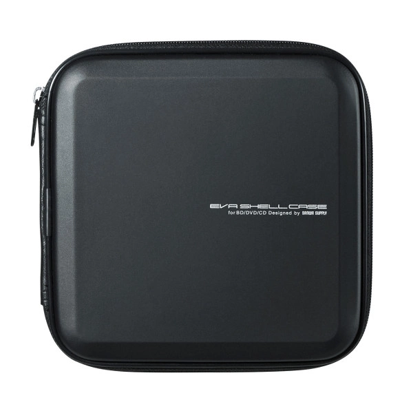 ブルーレイディスク対応セミハードケース（24枚収納・ブラック） FCD-WLBD24BK