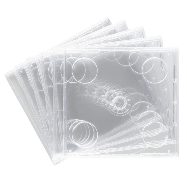 Blu-ray・DVD・CDケース（2枚収納タイプ・5枚セット） FCD-22CLN2