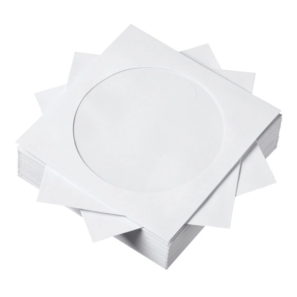 DVD・CDペーパースリーブケース（50枚入り・ホワイト） FCD-PS50WN