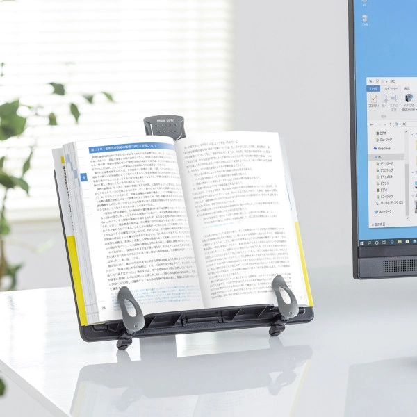 ブックスタンドデータホルダー（ブラック） DH-317BK