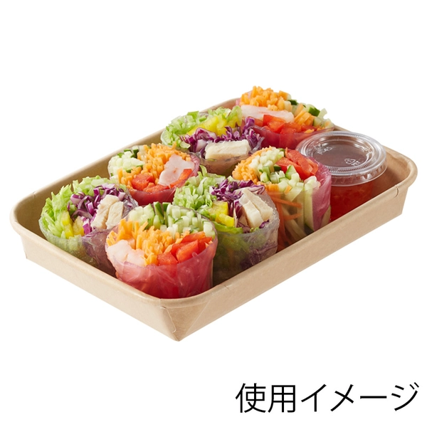 【HEIKO】食品容器 未晒フードトレー 本体 18-13 浅型 50枚×12 (600枚)