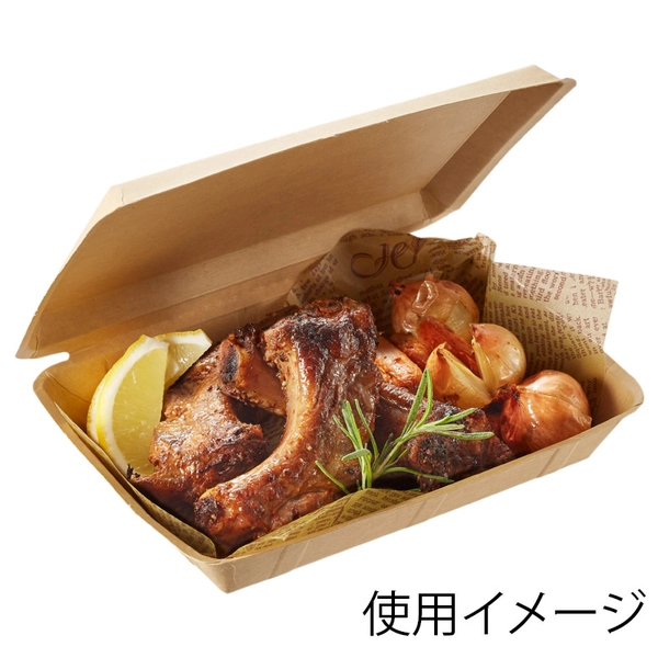 【HEIKO】食品容器 クラフトフードパック FP-650 50枚×12 (600枚)