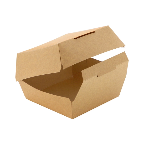 【HEIKO】食品容器 クラフトフードパック バーガー S 50枚