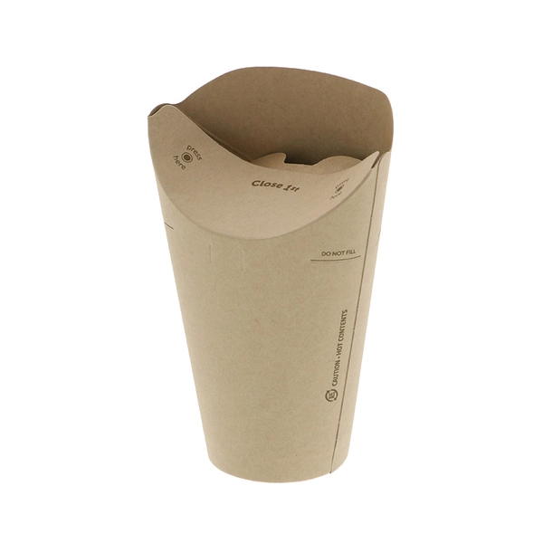 【HEIKO】バタフライカップ 12オンス ホット シングル 未晒無地 40個