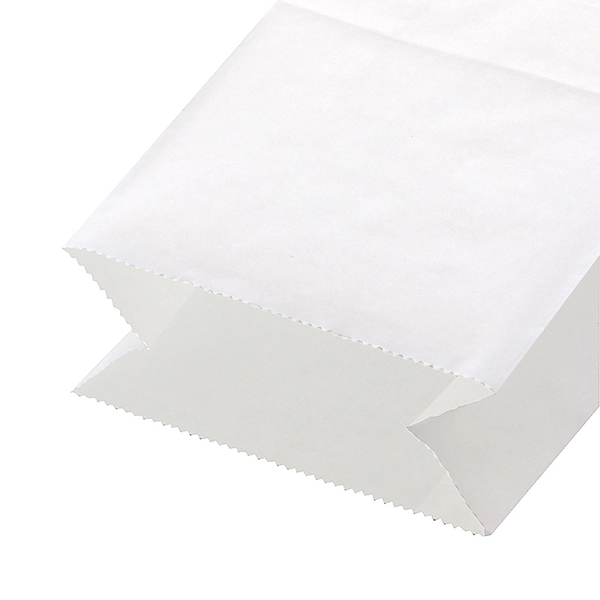 【HEIKO】NF(ノンフッ素)耐油角底袋 11-6 白無地 100枚×20 (2000枚)