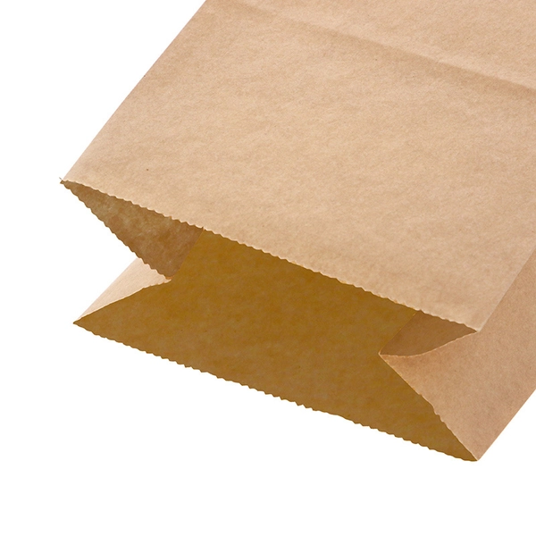 【HEIKO】NF(ノンフッ素)耐油角底袋 13-8 未晒無地 100枚×20 (2000枚)