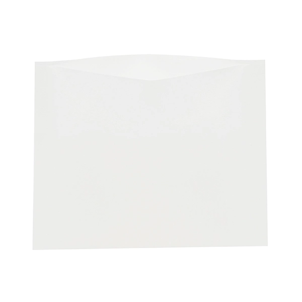 【HEIKO】耐油平袋 エコデリパック 18-15 白無地 100枚