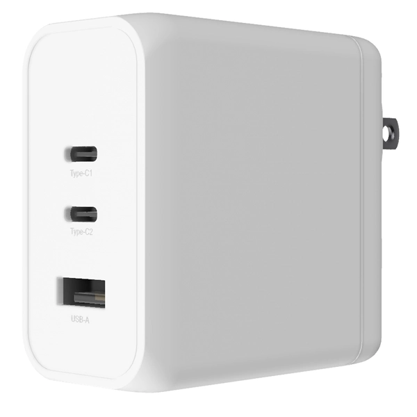 FFF GaN(窒化ガリウム)採用 100W/3ポート USB急速充電器 FFF-ACC100CCA