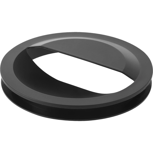 【tower】水切りネットホルダー付き排水口カバー タワー ブラック