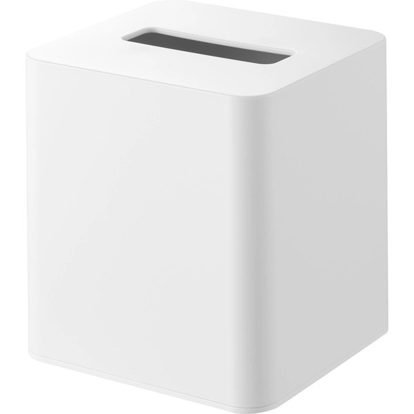 【tower】コンパクトティッシュケース タワー スクエア ホワイト