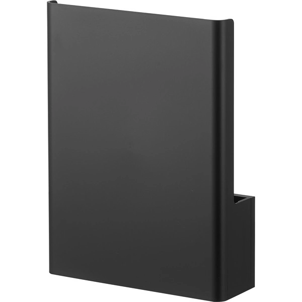 【tower】ウォール隠せるルーター収納 タワー Sサイズ 石こうボード壁対応 ブラック