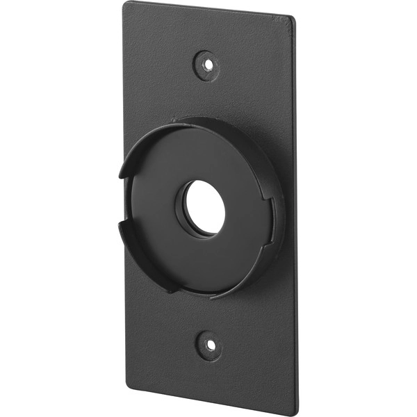 【tower】ウォールスマートフォン充電ホルダー タワー 石こうボード壁対応 ブラック