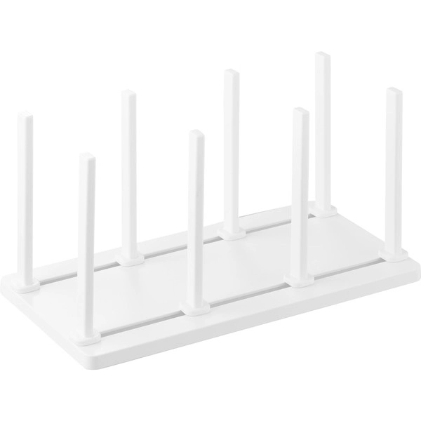 【tower】冷凍庫中仕切り調節収納スタンド タワー W27 ホワイト