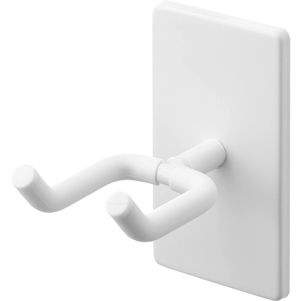 【tower】ウォール角度調節ドライヤーホルダー タワー 石こうボード壁対応 ホワイト