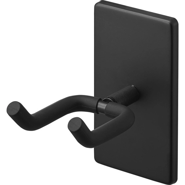 【tower】ウォール角度調節ドライヤーホルダー タワー 石こうボード壁対応 ブラック