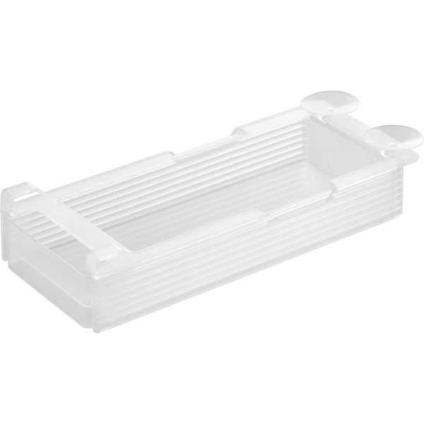 【tower】冷蔵庫中棚下高さ調節ラック タワー S ホワイト