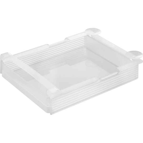 【tower】冷蔵庫中棚下高さ調節ラック タワー L ホワイト