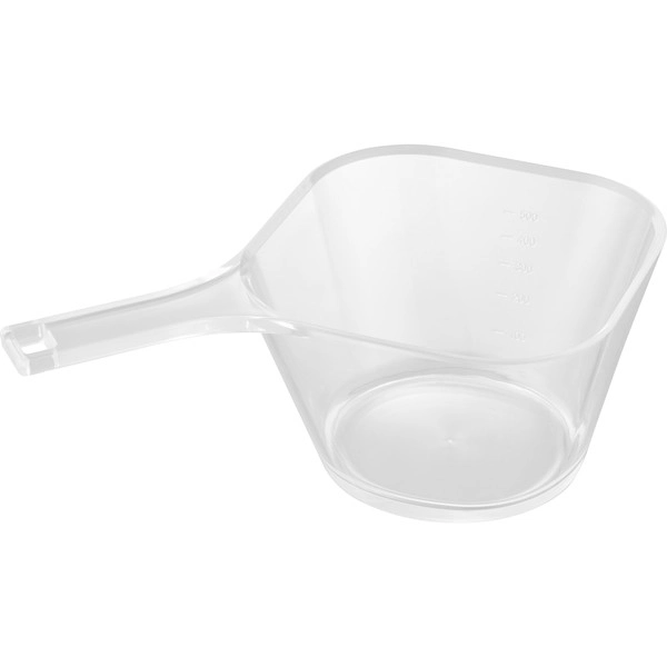 【tower】電子レンジ対応洗いやすいハンドル付き下ごしらえボウル タワー L クリア