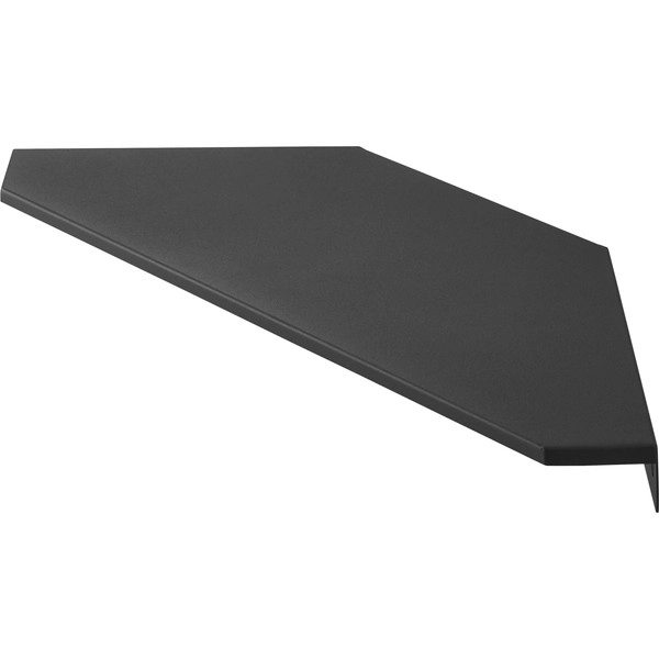 【smart】ウォールコーナーサーキュレーターラック スマート 石こうボード壁対応 ブラック