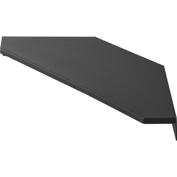 【smart】ウォールコーナーサーキュレーターラック スマート S 石こうボード壁対応 ブラック