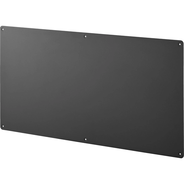 【tower】ウォールプリントスチールパネル タワー L 石こうボード壁対応 ブラック